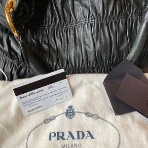 Prada Nappy Gaufre' Nero